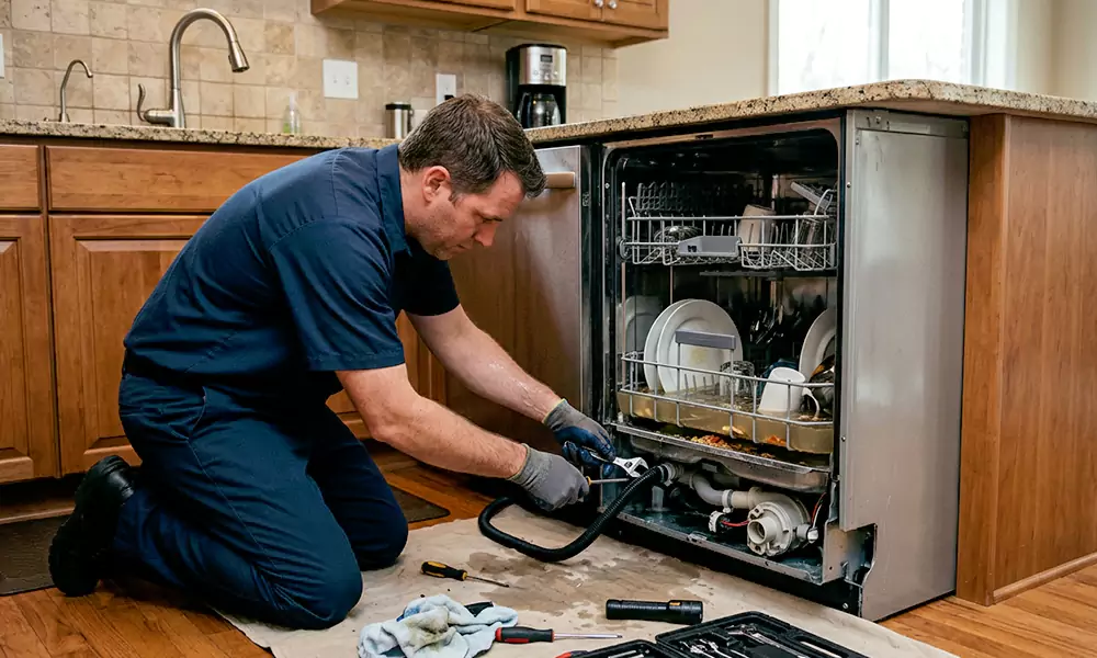 Dishwasher Not Draining Repair in Bayonne, NJ