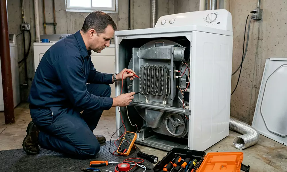 Dryer Not Heating Repair in Bayonne, NJ